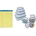 FREE 16 Piece Storage Set when you buy 2 dozen Quill Brand® Ruled Pads