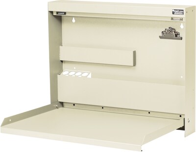 White Economy WallWrite® Fold-Up Desk