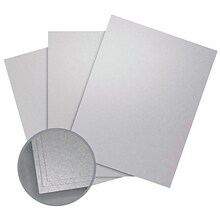 Aspire Petallics Paper, 8.5 x 11, 98#, Silver Ore, 800 Sheets