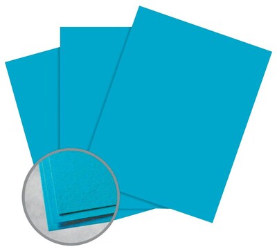 Astrobrights Smooth Color Paper, 8.5 x 11, 65# Cover, Celestial Blue, 2000/CA