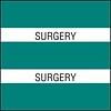 Medical Arts Press® Large Chart Divider Tabs, Surgery, Teal