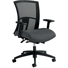 Global Vion Mesh Mid-Back Weight Sensing Synchro - Tilter Task Chair, Granite Rock (6322-8-UR20)