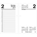 2017 AT-A-GLANCE® Daily Loose-Leaf Desk Calendar Refill, 3-1/2 x 6 (E017-50-17)