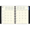 2017 Filofax® 17 Month Planner, 10-7/8 x 8-1/2,  Aug. 2016 - Dec. 2017, Soft Cover, Black (C1811001)