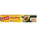 Glad® Cling Wrap, Plastic 200 Sq. Ft., 12/CS