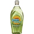 Green Works Dishwashing Liquid, Original Fresh, 22 Ounces (30168)