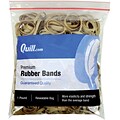 Quill Brand® Premium Rubber Band, #62,  2-1/2L x 1/4W, 1lb. Resealable Bag (790062)