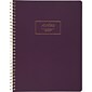 Cambridge Fashion Twinwire Business Notebook, 80 Sheets, 9-1/2" x 7-1/4", Purple (49556)