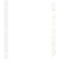 Quill Brand® Mak-UR-Own Write-On Big Tab Indexes - Dividers; 8-Tab, White