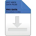 InGauge 2017 Procedure Codes with RBRVS Data for Single User