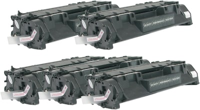 Quill Brand® Remanufactured Black Standard Yield Toner Cartridge Replacement for HP 05A (CE505A), 5/