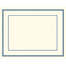 Great Papers Certificates, 8.5 x 11, Beige and Blue, 15/Count (20103774)