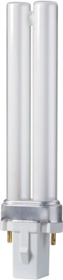 Philips Compact Fluorescent PL-S Lamp, 7 Watts, 2-Pin, Cool White, 10PK