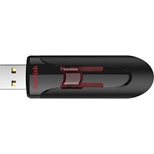 SanDisk 32GB Cruzer Glide™ 3.0 USB Flash Drive Black and Red (SDCZ600-032G-A4)