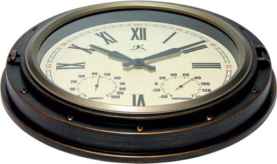 Infinity Instruments 16 Wall Clock, The Forecaster