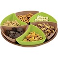 7-Piece Bamboo Snack Tray