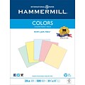 HammerMill® Fore® MP Pastel Paper, 24lb., Assorted, 8 1/2 x 11, Ream (102640)