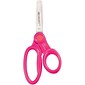 Westcott 5" Stainless Steel Kid's Scissors, Blunt Tip, Assorted Colors (14606)