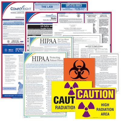 ComplyRight Federal & State Healthcare Public Health Poster Kit, CA - California (E50CAUPUBHLTH)