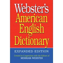 Websters American English Dictionary, Expanded Edition, Paperback (9781596951549)