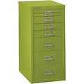 Bindertek Flat File Cabinet, 23.25H x 11W x 15D, Green (MD8-GR)