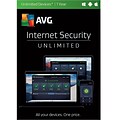 AVG Internet Security 2017, Unlimited 1 Year for Windows (1-1000 Users) [Download]