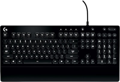 Logitech Prodigy G213 Wired Gaming Keyboard, Black (920-008083)