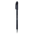 Staples® Postscript™ Ballpoint Stick Pens, Fine Point, 0.7mm, Black, 12/Pack (18274)