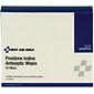 First Aid Only Povidone-Iodine Infection Control Wipes, 50/Box (G310)