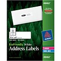 Avery EcoFriendly Address Laser/Inkjet Label, 1-1/3 x 4, White, 14 Labels/Sheet, 100 Sheets/Pack (48462)