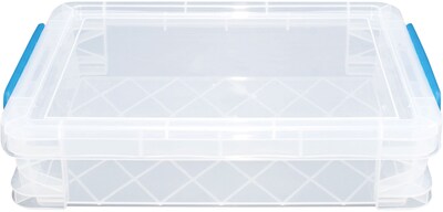 Advantus Super Stacker Document Box, Clear (36873)