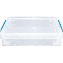 Advantus Super Stacker Document Box, Clear (36873)