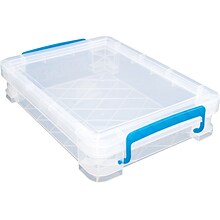 Advantus Super Stacker Document Box, Clear (36873)