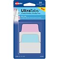 Avery Ultra Tabs Index Tabs, 20-Tabs, 20/Pack (74766)