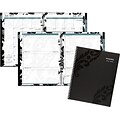 2017-2018 AT-A-GLANCE® Academic Madrid Weekly/Monthly Appointment Book/Planner, 12 Months, Black, 8-1/2 x 11