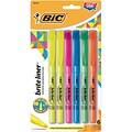 BIC® Brite Liner® Highlighters, Assorted, 6/Pack