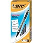 BIC Intensity Felt Pens, Fine Point, Black Ink, Dozen (FPIN11BK)