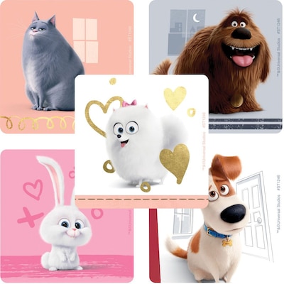 The Secret Life of Pets Stickers; 100/Box