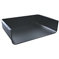 Balt Shapes, Cloud, and Quad Desk/Table Optional Book Box, Black 4H x 17W x 12D