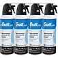 Quill Brand® Electronics Duster, 7 oz. Spray Can, 4/Pack (QL07ENFR-4)