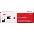 Canon 045 H Black High Yield Toner Cartridge, Prints Up to 2,800 Pages (1246C001)