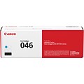 Canon 046 Cyan Standard Yield Toner Cartridge, Prints Up to 2,300 Pages (1249C001)