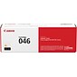Canon 046 Yellow Standard Yield Toner Cartridge, Prints Up to 2,300 Pages (1247C001)