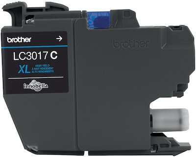 Brother LC3017C Cyan High Yield Ink Cartridge   (BRTLC3017C)