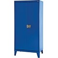 Sandusky 79H Extra Heavy Duty Steel Storage Cabinet with 4 Shelves, Blue (XA4D361872-06L)
