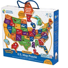 Magnetic U.S. Map Puzzle