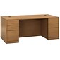 HON® 10500 Series™ Double Pedestal Desk with Full Pedestals, 29 1/2"H x 72"W x 36"D, Harvest (105890CC)