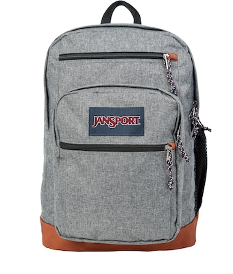 JanSport Cool Student Backpack, Grey Letterman Poly (JS0A2SDD3CL)
