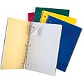 Oxford Earthwise 3-Subject Notebooks, 8.5 x 11, College Ruled, 150 Sheets, Each (25-435R)