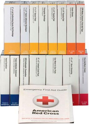 First Aid Only First Aid Kits, 84 Pieces, Kit (90581)